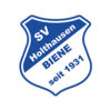 Vereinswappen des SV Holzhausen-Biene mit blau-weißem Design und Gründungsjahr 1931