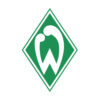 Vereinswappen SV Werder Bremen in grün-weißer Rautenform mit stilisiertem W-Logo