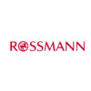 Rossmann Drogerie Logo in roter Schrift mit charakteristischem Kreis-Symbol