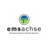 Emsachse Logo mit Schriftzug und Untertitel Ostfriesland, Emsland, Grafschaft Bentheim